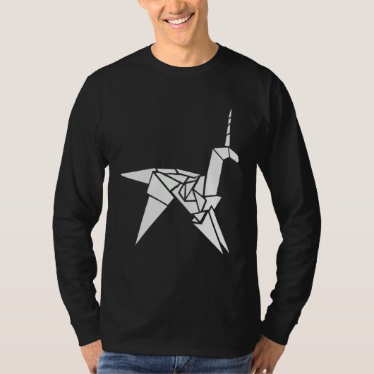 GAFF S ORIGAMIUNICORN Nerd Geek Graphic T-shirt (Voorkant)