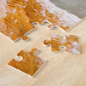 Gaffelhoorn herten Wyoming. Legpuzzel (Zijkant)