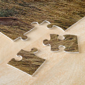 Gaffelhoorn herten Wyoming. Legpuzzel (Zijkant)