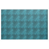 gaffelkruitblauw Alligatorleder Stof (Fat Quarter)