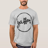 Gaffer British Soccer Slang Dialect TShirt (Voorkant)