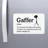 Gaffer Definitie - Set Life 4" x 6" Flex Magneet
