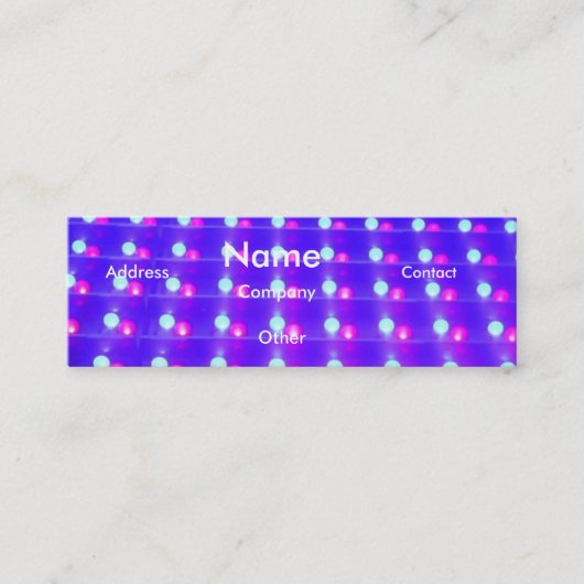 Gaffer-profielkaart Mini Visitekaartje (Voorkant)