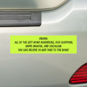 GAFFES & TEENSLIPPERS!! BUMPERSTICKER (Op auto)