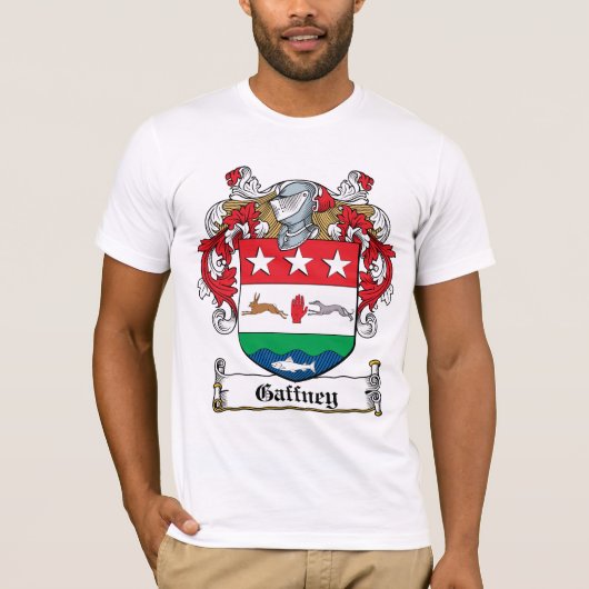 Gaffney Family Crest T-shirt (Voorkant)