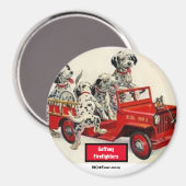Gaffney Firefighters Magnet (Voorkant / Achterkant)