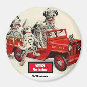 Gaffney Firefighters Magnet (Voorkant)