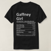 GAFFNEY L SC SOUTH CAROLINA Grappige Stad Home Roo T-shirt (Design voorkant)