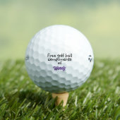 Gag cadeau Golf Ball - GRATIS Golf Ball Golfballen (Insitu Shirt)