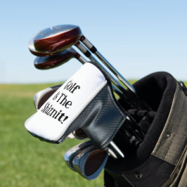 GAG CADEAU VOOR PAPA!! LAAT HEM LACHEN! Golf Head Golfheadcover