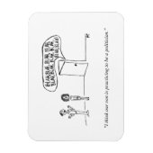 Gag Cartoon Flexible Magnet Magneet (Verticaal)