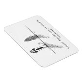 Gag Cartoon Flexible Magnet Magneet (Rechterzijde)