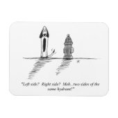 Gag Cartoon Flexible Magnet Magneet (Horizontaal)