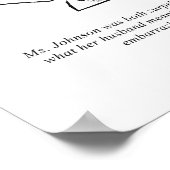 Gag Cartoon Print (Hoek)