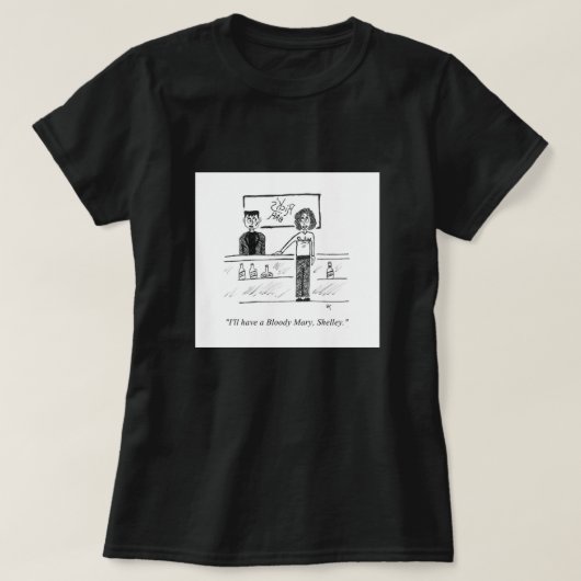 Gag Cartoon T-Shirt (Design voorkant)