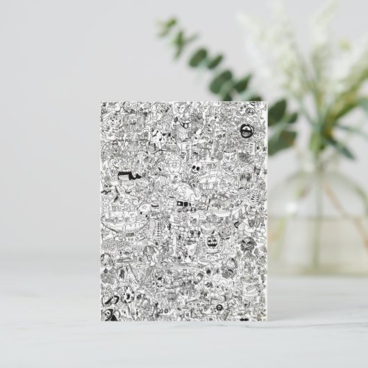 Gag-Circus Post Kaart (Staand voorkant)