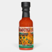 Gag Gift - Funny - Dumpster Fire Hot Sauce