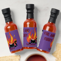 Gag Gift - Funny - Fire & Furry Hot Sauce