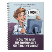 Gag gift - Notebook, pretending to be a book  Notitieboek (Voorkant)