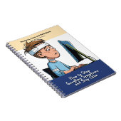 Gag gift - Notebook, pretending to be a book  Notitieboek (Rechterzijde)