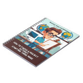 Gag gift - Notebook, pretending to be a book  Notitieboek (Linkerzijde)