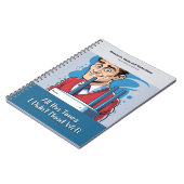 Gag gift - Notebook, pretending to be a book Notitieboek (Linkerzijde)