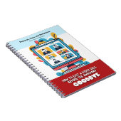 Gag gift - Notebook, pretending to be a book  Notitieboek (Rechterzijde)