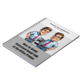 Gag gift - Notebook, pretending to be a book  Notitieboek (Linkerzijde)