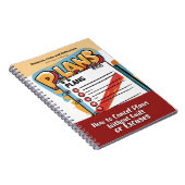 Gag gift - Notebook, pretending to be a book  Notitieboek (Rechterzijde)