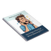 Gag gift - Notebook, pretending to be a book  Notitieboek (Rechterzijde)