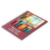 Gag gift - Notebook, pretending to be a book  Notitieboek (Linkerzijde)