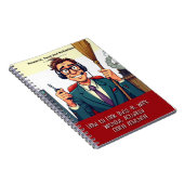 Gag gift - Notebook, pretending to be a book  Notitieboek (Rechterzijde)