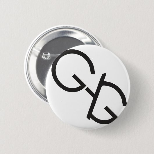 GaG Logo 2,25-inch Button (Voorkant /achterkant)