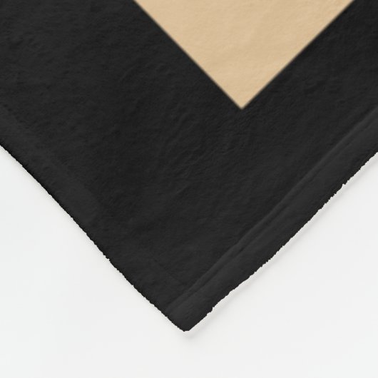 gag print fleece deken (Hoek)