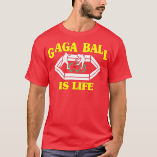Gaga Ball Pit is Life Dodgeball Soccer Funny Cool T-shirt