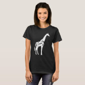 Gaga Giraffe Grandouders Day Safari Zoo Grandmoth T-shirt (Voorkant volledig)
