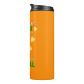 Gaga & Grumps Cheese Animal Funny Oranje Chihuahua Thermosbeker (Geroteerd rechts)