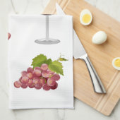 Gaga over druiven theedoek (Quarter Fold)