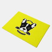 Gaga Over Franse bulldogs. Deurmat (Schuin)