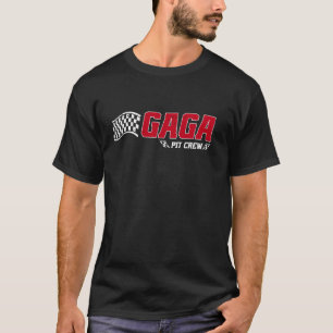 Gaga Pit Crew Race Auto Verjaardag Familie Matchin T-shirt