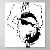 gaga - vogelserie 1 poster (Voorkant)