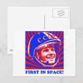 Gagarin Г Ю г и Briefkaart (Voorkant / Achterkant)