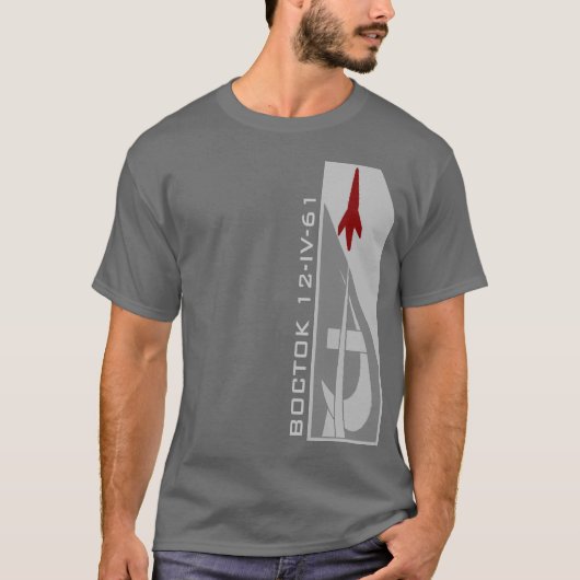 GAGARIN VOSTOK ONE 1961 T-SHIRT (Voorkant)