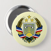 Gagauzia, Moldavië Ronde Button 4,0 Cm (Voorkant /achterkant)
