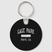 Gage park middelbare school middelbare school Chic Sleutelhanger (Voorkant)
