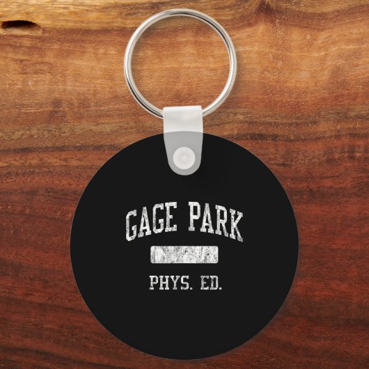 Gage park middelbare school middelbare school Chic Sleutelhanger (Voorkant)