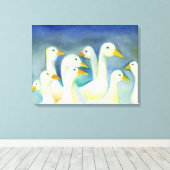 Gaggle 2012 canvas afdruk (Insitu (Houten vloer))