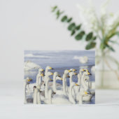 Gaggle Geese Briefkaart (Staand voorkant)