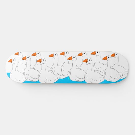 Gaggle of ganzendesign persoonlijk skateboard (Horizontaal)