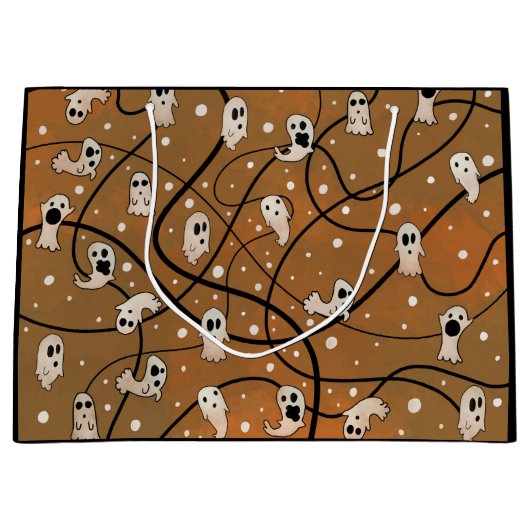 Gaggle of Ghosts Gift Bag Groot Cadeauzakje (Voorkant)